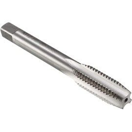 TA-VIGOR M12 x 1.5mm Metric Machine Tap, HSS 4 Straight Flute Taper Plug Metric Tap, 1.5mm Pitch Screw Thread Tapping Threading Machinist Repair DIY Tool