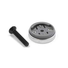 JRC Components Enkei Top Cap Bike Stem Mount | Compatible with All Models of Wahoo Elemnt GPS Devices | Lightweight CNC 6061-T6 Aluminium Body | Suitable for use with 1 1/8" Headset - Silver