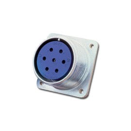 Amphenol Industrial 97-3102A-16S-8S Circular Connector Socket, Threaded Coupling, Solder Termination, Box Receptacle, Solid Backshell, 16S-8 Insert Arrangement, 16S Shell Size, 5 Contacts