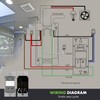 TOPGREENER Humidity Sensor Switch, Dual Tech Humidity PIR Motion Sensor