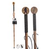 SE 55-Inch Bigfoot Stamped Hard Pine Hiking, Walking, Trekking Stick