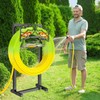 Gouisalin Garden Hose Holder, Heavy Duty Metal Water Hose Holders
