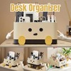 AIMALL Desktop Storage Box, 6.7 x 5.8 Inch Open Compartment