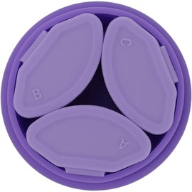 Juego de Recipientes de Maquillaje de Silicona, 3 Dispensadores Recargables, Frascos de Viaje a Prueba de Fugas para Cremas y Cosméticos