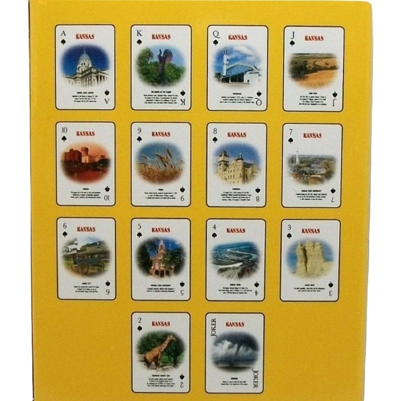 Kansas Souvenir Playing Cards