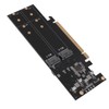 Quad M.2 NVMe to PCIe 4.0 X16 Adapter 4 Port
