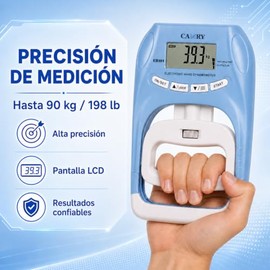 Probador de Fuerza de Agarre, Dinamómetro Digital