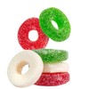 Fruidles Christmas Gummi Wreaths, Delicious Gummy Candy, Fun and Festive