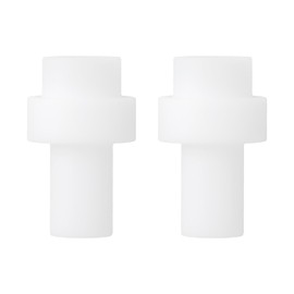 VGOL 2PCS 3mm Coupler Replacement Blockage PTFE Compatible with Ultimaker 2 Compatible with Ultimaker 2+ UM2+
