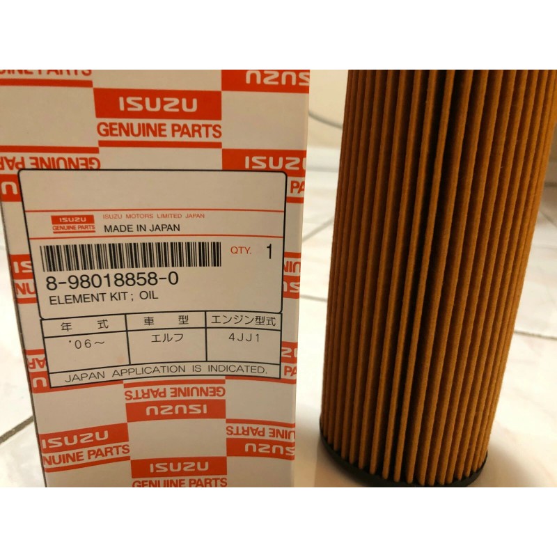 Isuzu NEW Genuine Isuzu Fuel Filter element kit 4HK1 NPR