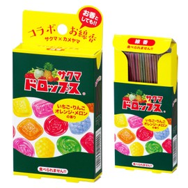 Kameyama Sakuma Drops Collaboration Incense Sticks, R, Approx. 1.0 oz (28 g), Approx. 90 Sticks, Short Type, Approx. 2.8 inches (70 mm) Incense