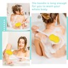 Yetene 3 Pieces Long Handle Sponge 22.4'' Back Sponge on