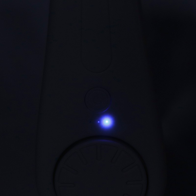 White Adjustable Hanging Neck Electric Fan Bladeless Portable USB Charging