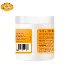 Shea Solutions Curl Stretch Cream Strengthens and Moisturizes 6oz