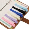 6Pcs Automatic Bookmark, Silicone Book Marks for Reading Women, Men,