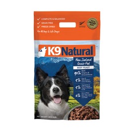 K9 Natural Freeze Dried Dog Food Beef 4lb