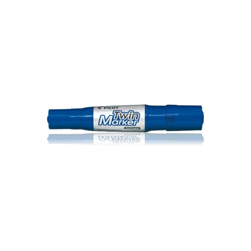 Pilot Twin Marker Jumbo, Blue Marker – Markers (Blue, Blue)