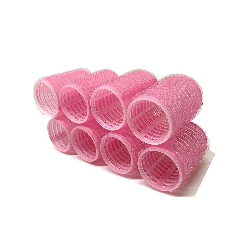 Large Self Grip Hair Rollers Pro Salon Hairdressing Curlers Assorted
