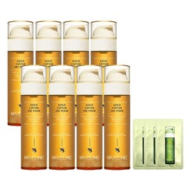 [Home Shopping Set] Max Clinic Oil Foam Cleansing Gold Caviar 8 large 110g packs + 3 samples / [홈쇼핑 세트] 맥스클리닉 오일 폼 클렌징 골드 캐비어 대용량 110g 8개+샘플 3개