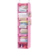 VERONLY Weekly Hanging Closet Organizer for Kids, 6-Shelf Clothes Storage
