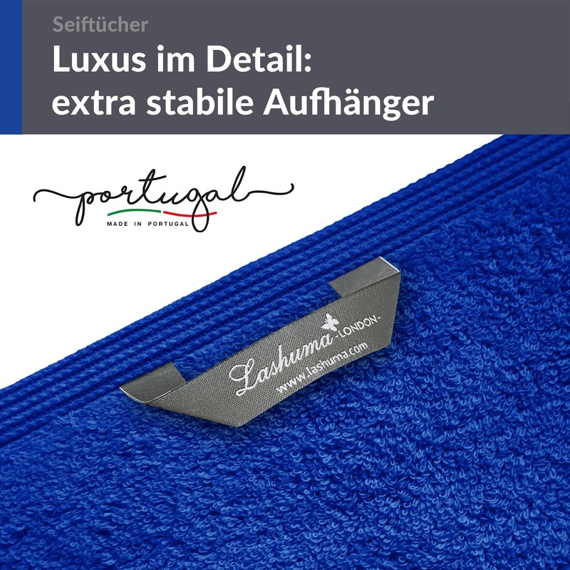 Lashuma Terry Cloth Wash Cloth Set 30 x 30 cm