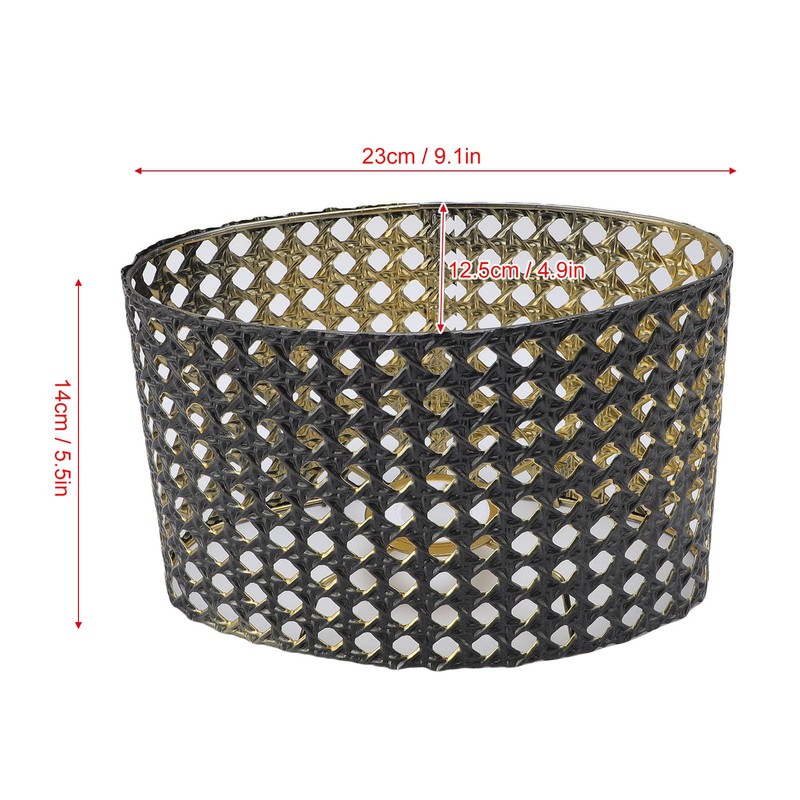 Hollow Out Lampshade, E27 E14 Decorative Table Lamp Shade Oval