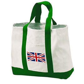 England British Flag Tote Bag CANVAS England British Flag Totes Travel Beach
