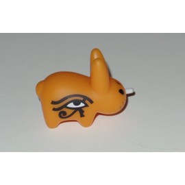 Kidrobot Lore of The Labbits Eye of Horus Orange 1.5" Vinyl Figure Mini Series Frank Kozik