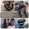 XYgdhqpt Set of 2 Shopping Cart Replacement Wheel Couplings Fit