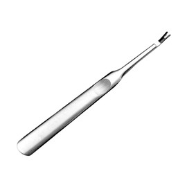 Ipetboom 2pcs Stainless Steel Cuticle Remover Durable Dead Skin Fork and Pusher Tool for Manicure and Effortlessly Clean Under Nails and Trim Excessive Cuticles