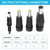 Hiseeu 52V 3A Power Supply Adapter,AC 100V-240V to DC 52V
