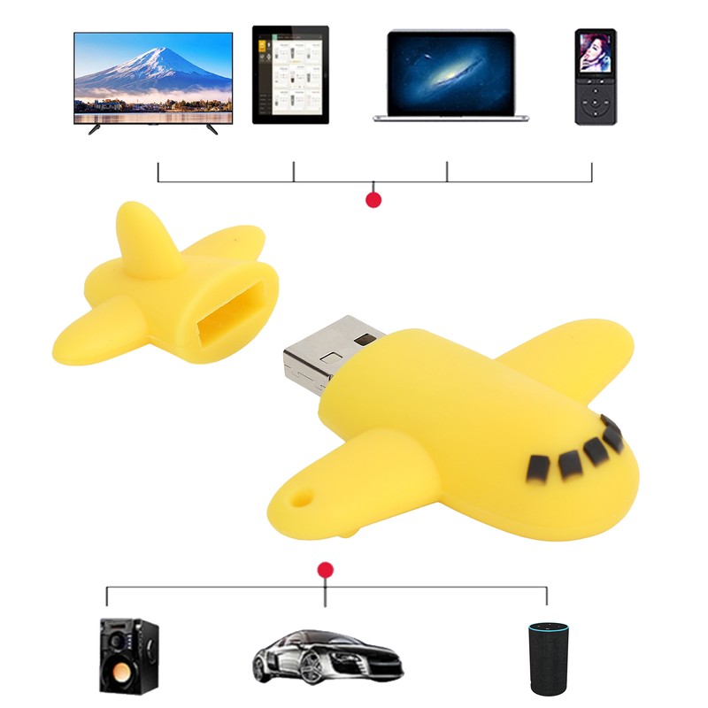 Memory Stick USB 2.0 Port U Disk Cartoon Airplane Plugin