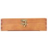 Wooden Box Antique Rectangle Children Stationery Case Desktop MultiFunction Storage