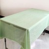 2 Pack Plastic Tablecloths Disposable Plastic Table Covers Table Cloths