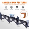 Savior 32 Inch Chainsaw Chain 3/8" Pitch .050 Gauge 105