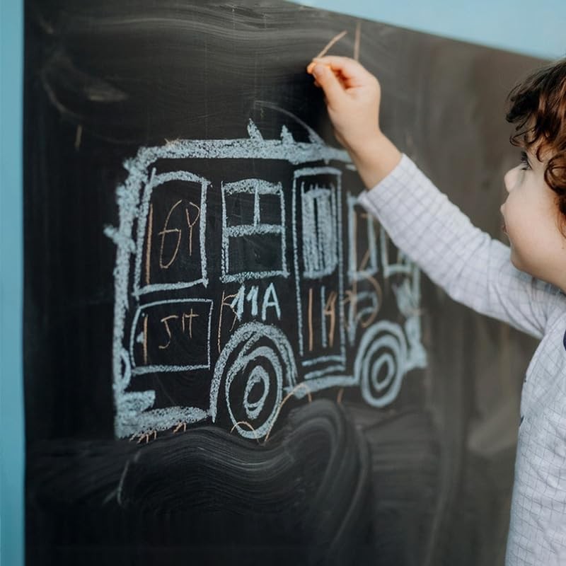 Chalkboard Paint White Chalk Board Paint for Wood, Metal, Glass,