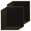 Large Shikishi Black 10 Sheet Set 10 x 10 (27.3
