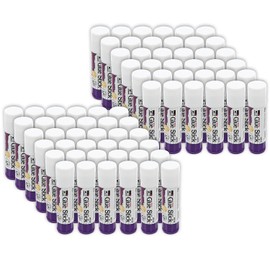 CLI CHL95128-72 Charles Leonard Glue Stick, 0.28 oz., White, Pack of 72