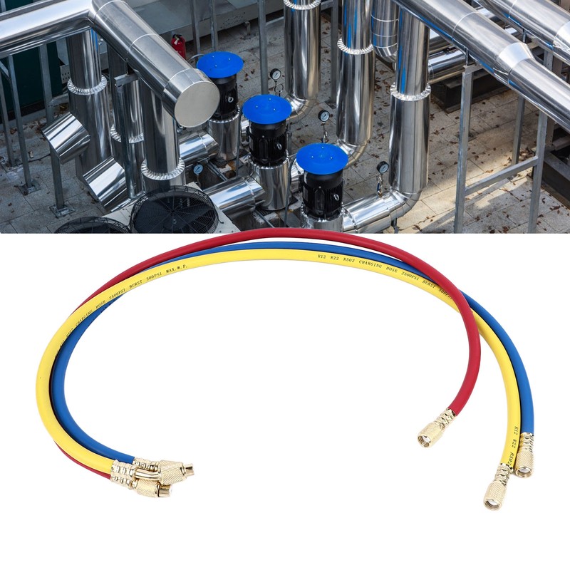 AC Charging Hose Tube HVAC Air Condition Refrigerant Manifold Set