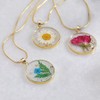 Mint & Lily Pressed Birth Flower Necklace