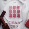 From the Nail Crimson Stud Reflective Glitter Gel Single Item