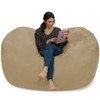 Chill Sack Bean Bag Chair: Huge 6' Memory Foam Furniture