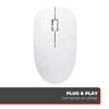 APM France 200023 Wireless Optical Mouse USB White