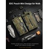 TACTICAL GEEK Storage A2 M EDC Pouch Organizer, Nylon Coin