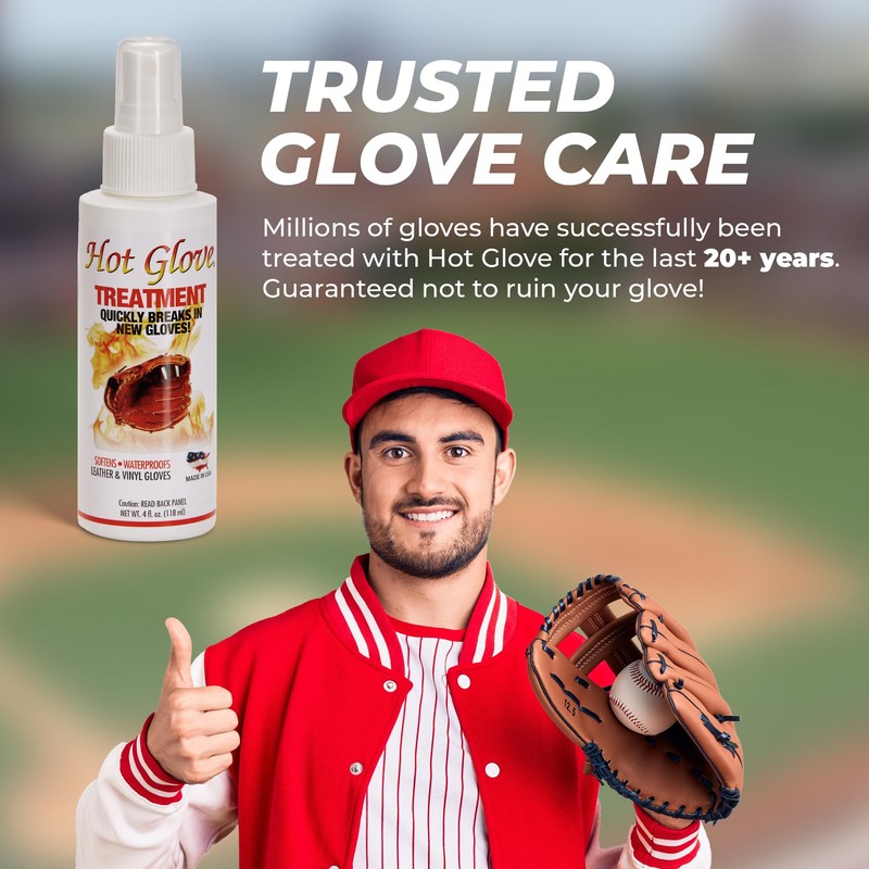 Hot Glove Heat Treatment Instant Glove Break-In for Baseball and