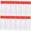 Hohopeti 12pcs Stool Sample with Leakproof Spiral Caps Medical Containers