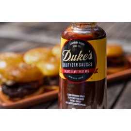 Duke’s Georgia Sweet Heat Southern Sauce - Molasses & Spicy Pepper Blend, 17.5 Ounce (Pack of 1)