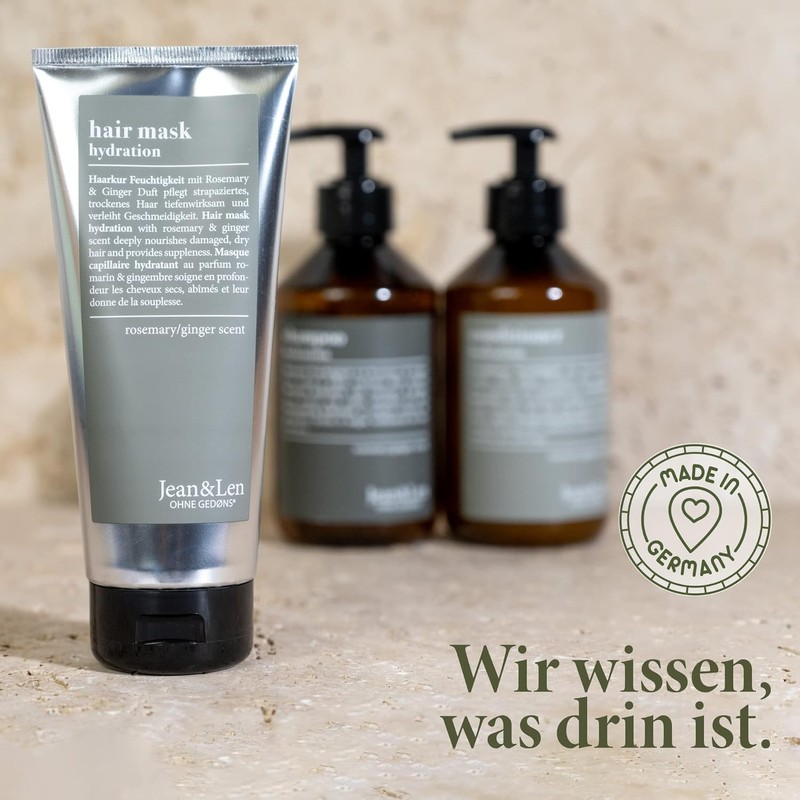 Jean & Len Rosemary & Ginger Moisture Hair Treatment for