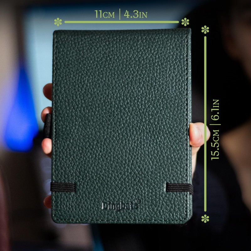 Dingbats* - Wildlife Plain Reporter A6 Notebook - PU Leather