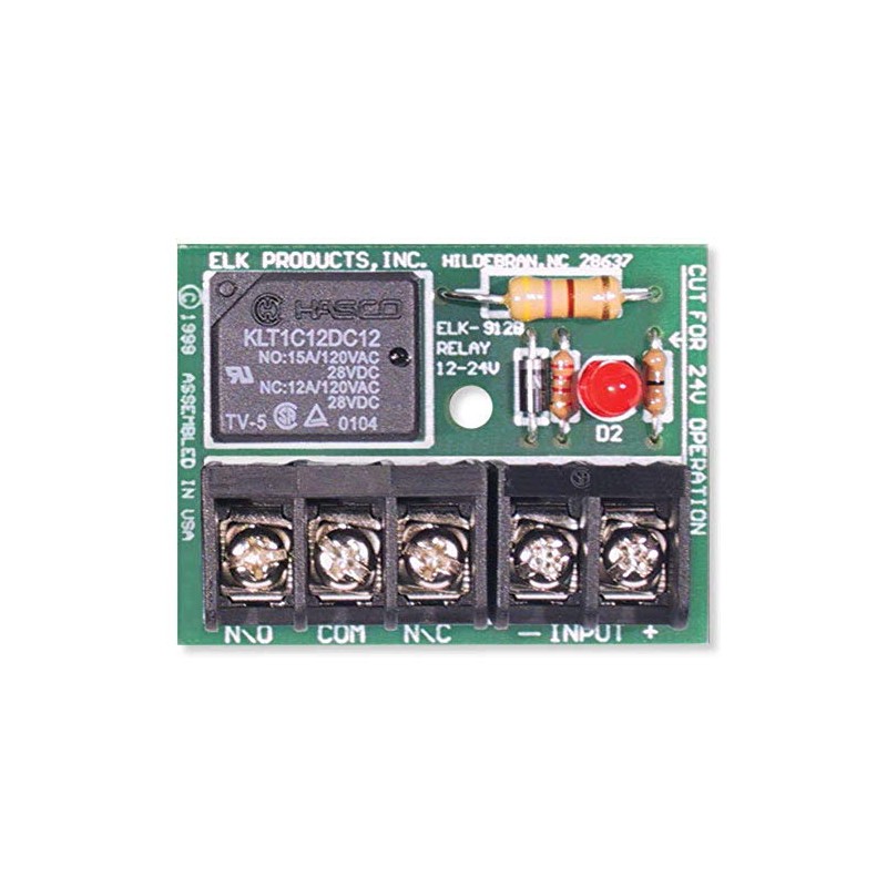 ELK PRODUCTS ELK912B ELK ELK 12/24V RELAY HEAVY DUTE MODULE